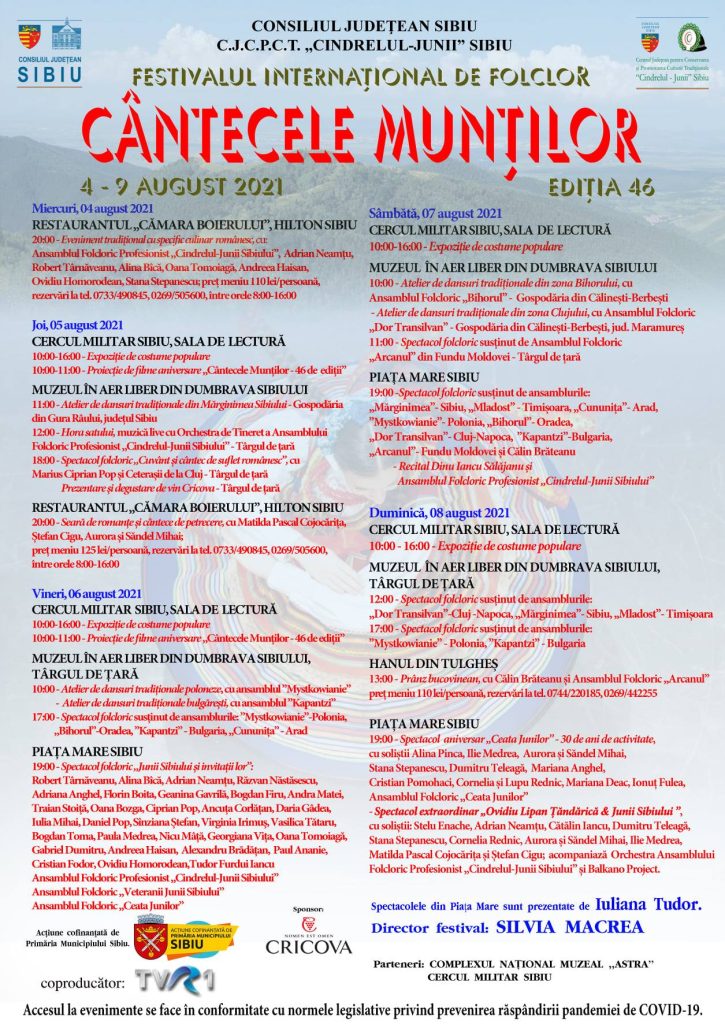 Festivalul „Cântecele Munţilor”